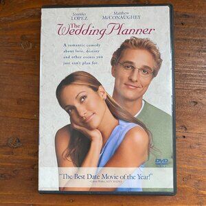 DVD The Wedding Planner a romantic comedy movie PG-13 104 minutes entertainment